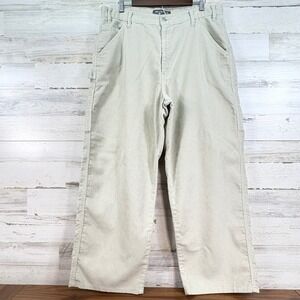 Mens SilverTab Levis Corduroy Carpenter Jeans Light‎ Tan Vintage 36x29 Retro